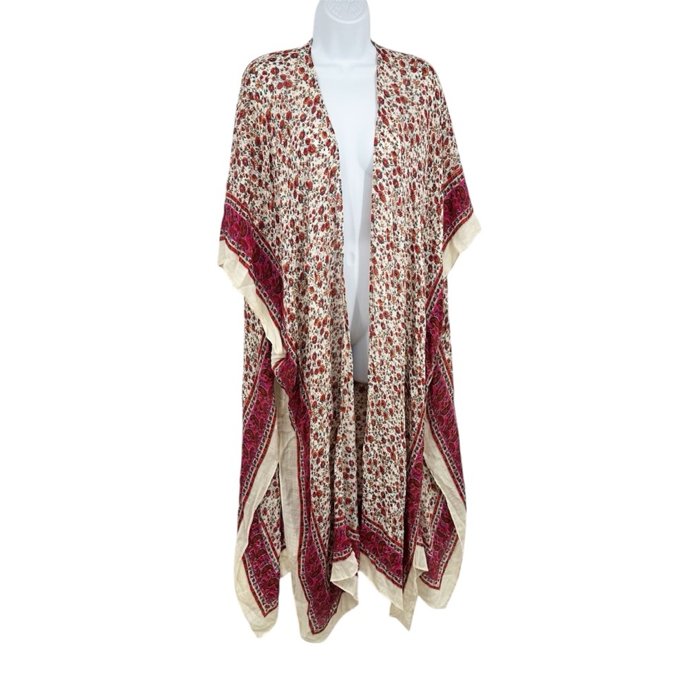 American Eagle Outfitters Boho Floral Kimono OS Fairycore